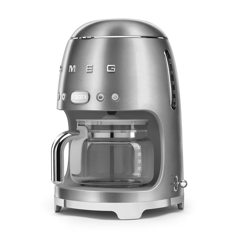 Smeg DCF02SSEU machine à café Entièrement automatique Machine à café filtre 1,4 L - Neuf