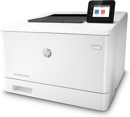 HP Impresora LaserJet Pro a color M454dw, Estampado, Impresión desde USB frontal; Impresión a dos caras