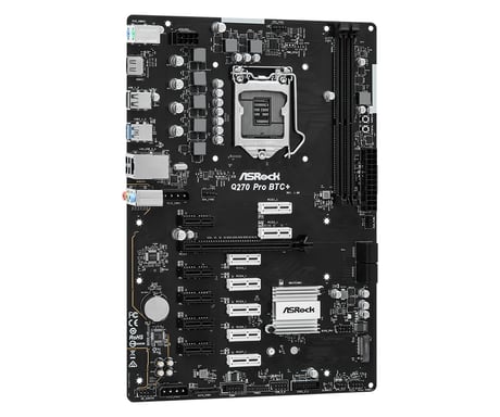 Asrock Q270 Pro BTC+ Intel® Q270 LGA 1151 (Slot H4) ATX