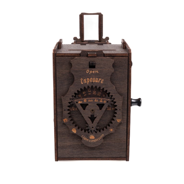 Appareil photo instantané à sténopé Jollylook en bois - vue 6