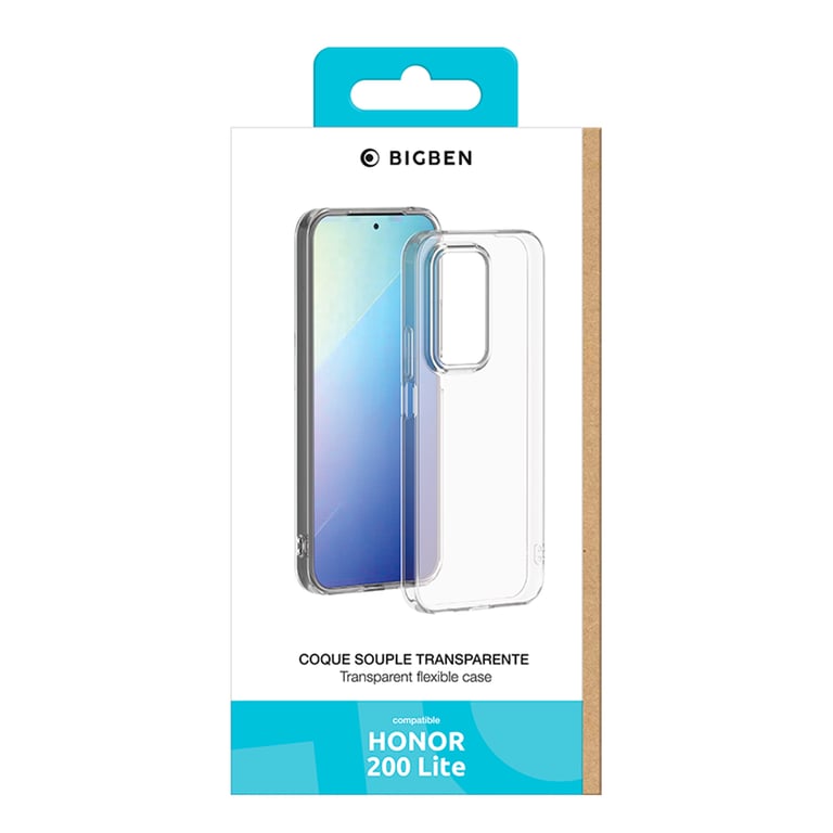 Coque Souple BigBen Connected pour Honor 200 Lite - vue 5