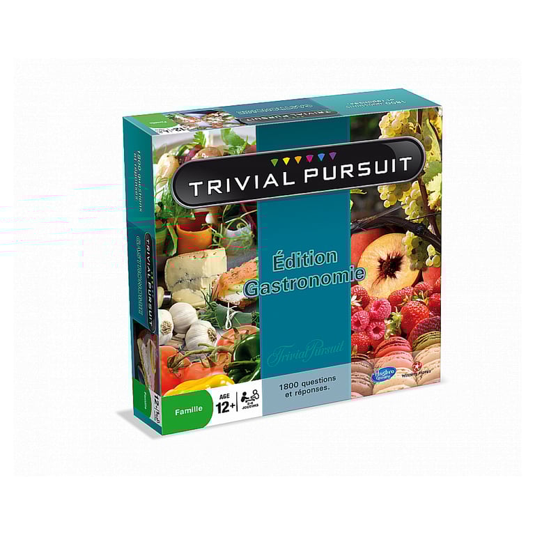 Winning Moves Trivial Pursuit Gastronomie + Jeu Carte Enfant Gastronomie Jeu Quizz Jeu de Voyage Jeu Educatif Cartes Educatives Jeux Quizz - vue 7