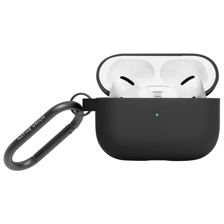 Native Union Coque pour Airpods Pro 2 Roam en Silicone avec Accrochage Métallique
