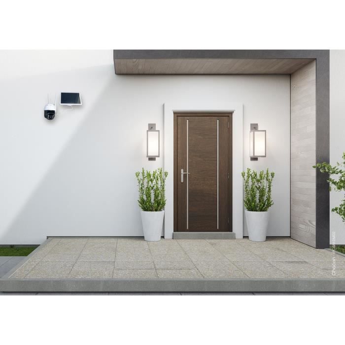 2 caméras avec panneau solaire CHACON 2 IPCAM DM02 Extérieur WiFi - vue 3