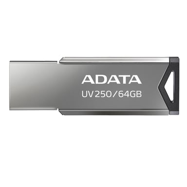 ADATA UV250 lecteur USB flash 64 Go Argent