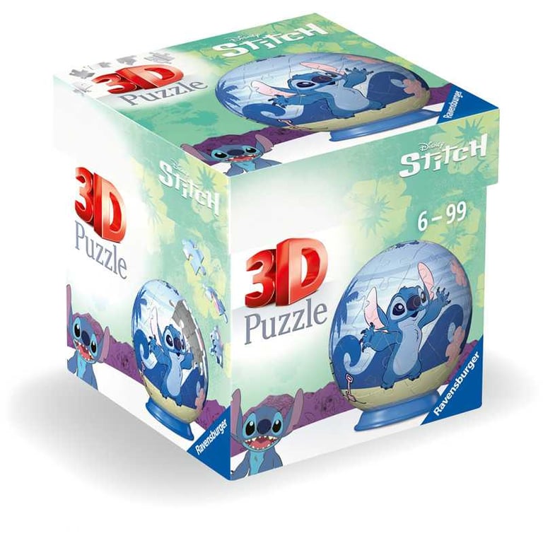 Puzzle 3d Ball Stitch 54 Pièces La Boite Ravensburger