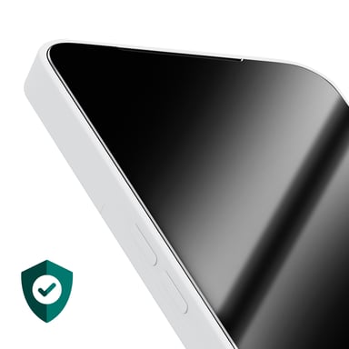 Fairphone Vidrio Templado Original para Fairphone 6 Xensation Anti Espía Irrompible Negro transparente