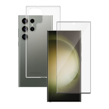 PanzerGlass SAFE. by ® 2-in-1 Bundle Samsung Galaxy S23 Ultra | BULK Protector de pantalla 50 pieza(s)
