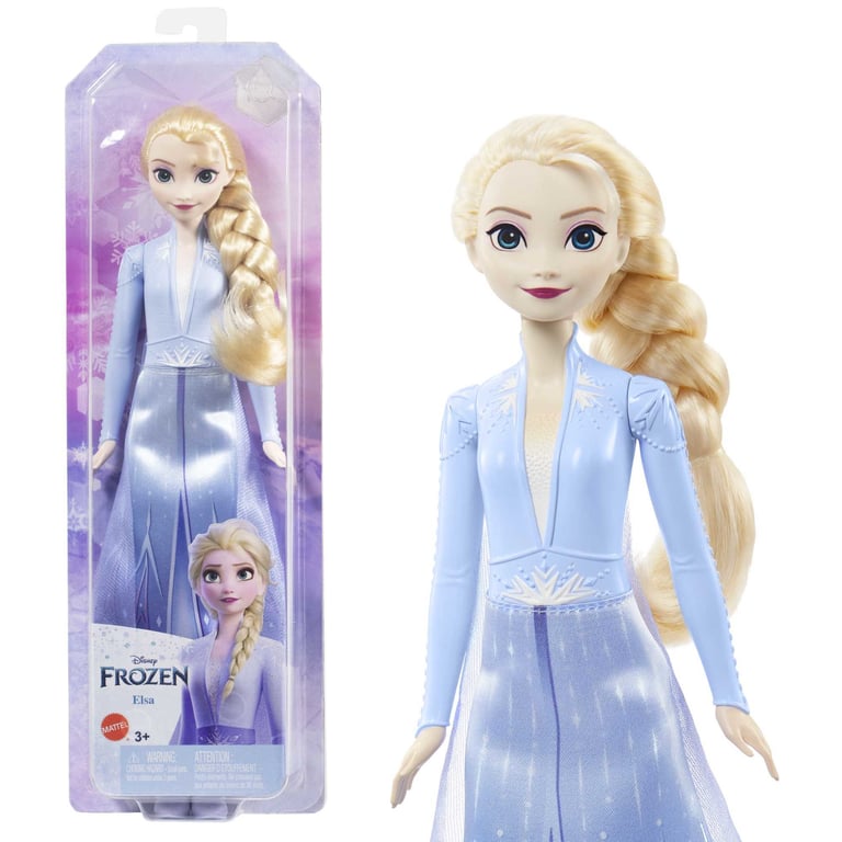 Poupée Mattel HLW48 – Elsa de La Reine des Neiges 2 avec Accessoires - vue 6