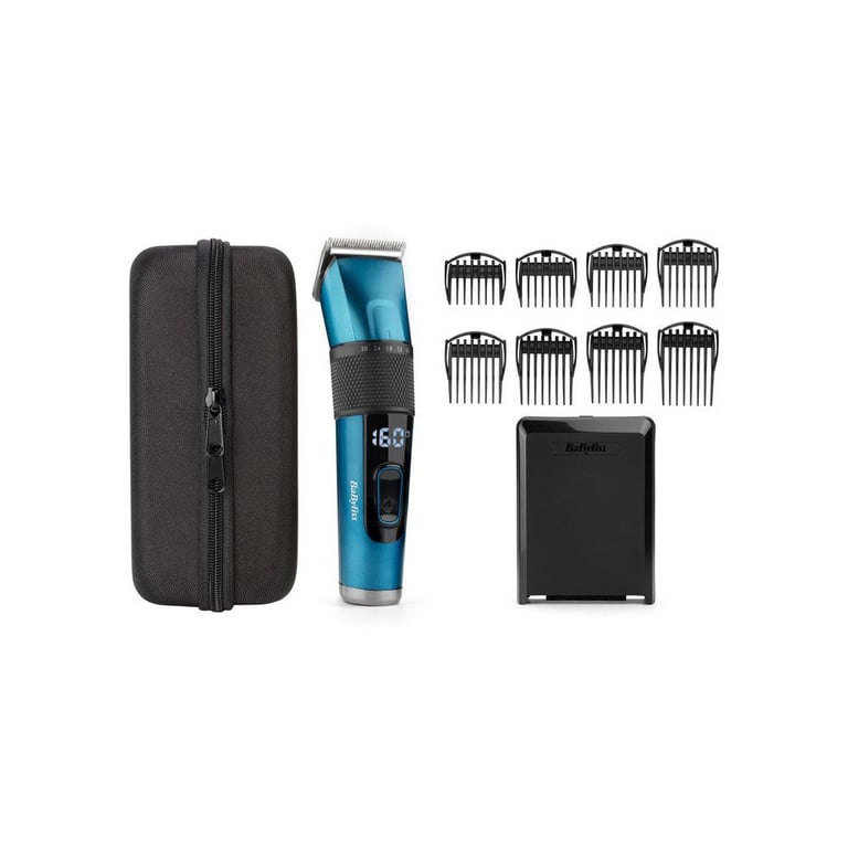 Tondeuse cheveux BABYLISS P1362E Lames acier japonais 45 hauteurs Ecran digital Batterie lithium - vue 4
