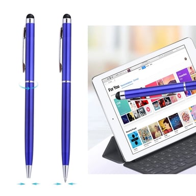 iLike PN1 Stylet tactile capacitif universel 2 en 1 avec stylet (smartphone et tablette PC) violet