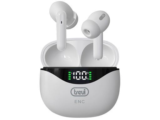 Trevi HMP 12E40 ENC Casque Sans fil Ecouteurs Appels/Musique Blanc