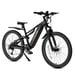 Bicicletta elettrica VITILAN M5 con sospensioni complete, batteria 48V 15Ah, cambio Shimano a 9 velocità - nera
