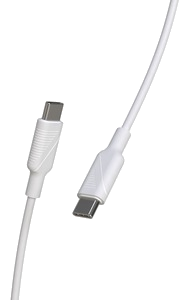 Muvit For Change Cable Usb C/Usb C 1.2M Blanc