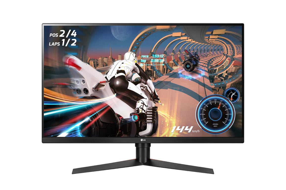 LG Ultragear 32Gk650F-B, Moniteur Gaming Va Qhd 32'' (2560X1440, 1Ms, 144Hz, Hdmi, Display Port, Freesync, Ajustable Hauteur, Pivotable)