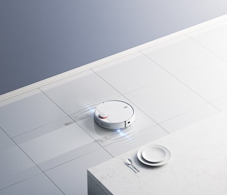 XIAOMI - Mi Robot Aspirador Mopa 2 Pro Blanco EU - Aspirador robot - Potente succión 3000Pa - 450 ml compartimento para el polvo