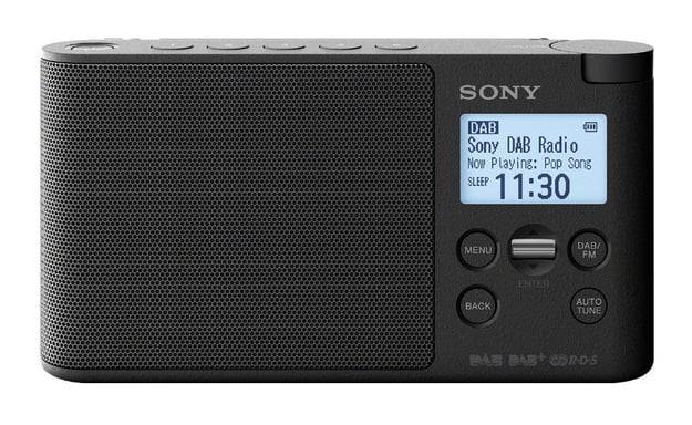 Sony XDR-S41D Portable Numérique Noir