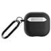 Native Union Funda de silicona para AirPods 4 con mosquetón metálico Negro