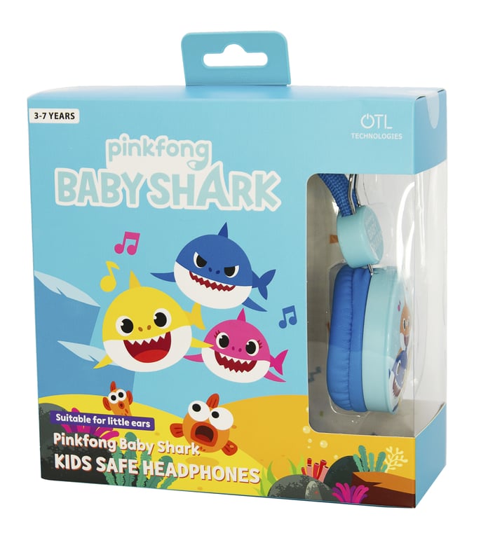 OTL Technologies Baby Shark Écouteurs Avec fil Arceau Musique Neuf - vue 3