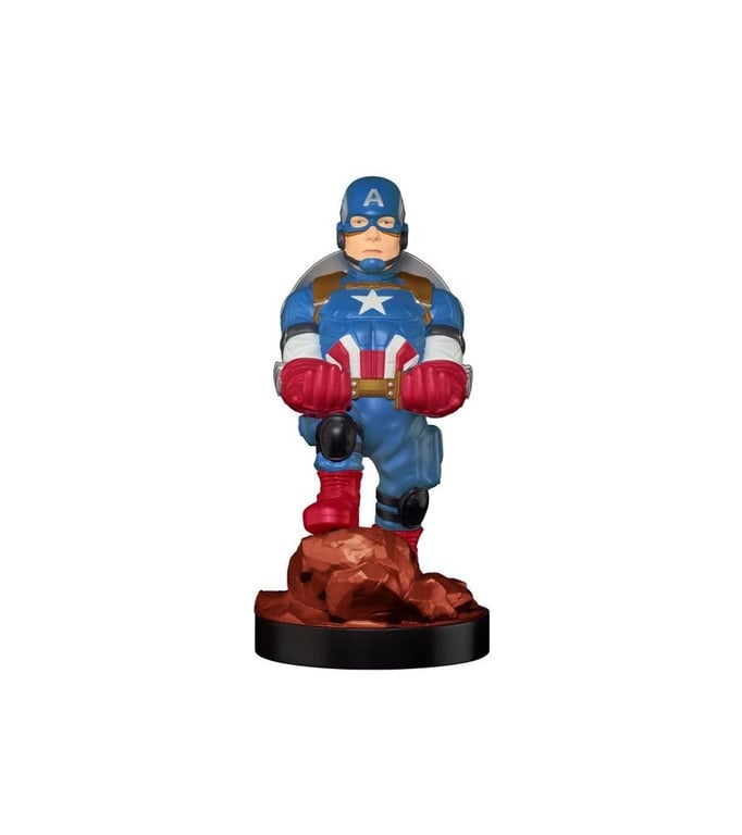 Figurine Captain America - Support & Chargeur pour Manette et Smartphone -  Exquisite Gaming - Exquisite Gaming