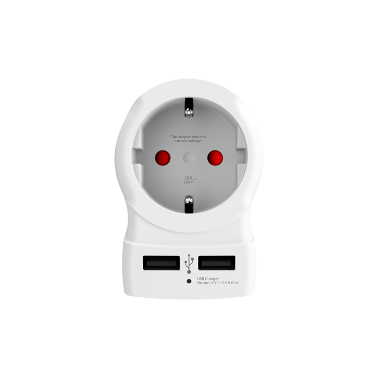 EUROPE TO UK + 2 USB - vue 3