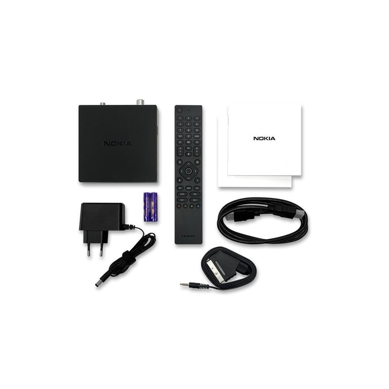 NOKIA Récepteur Terrestre 6000 DVB TDVB T2 HD H.264 HEVC H.265 10bit avec télécommande HDMI Lecteur multimédia en streaming - vue 2