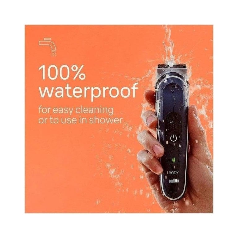 Tondeuse Corps Braun BG5360 – Batterie Li-ion, 100 Min Autonomie, Waterproof - vue 3
