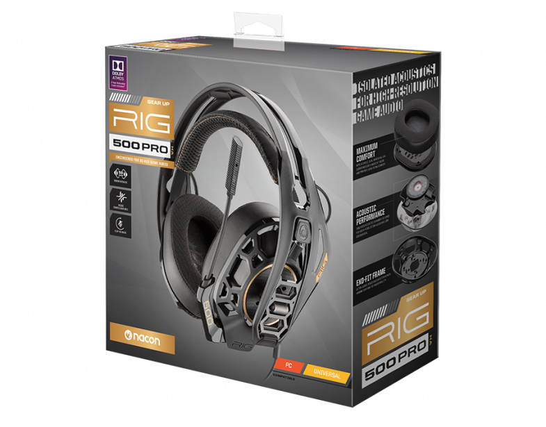 PLANTRONICS Audio Gaming RIG 500 Pro HA 214455 99 - vue 3