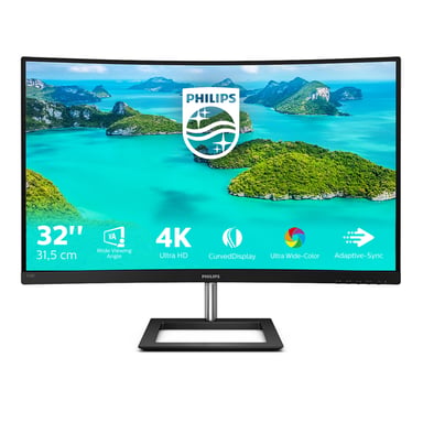 Philips E Line 328E1CA/00 Pantalla LED 80 cm (31,5'') 3840 x 2160 píxeles 4K Ultra HD LCD Negro
