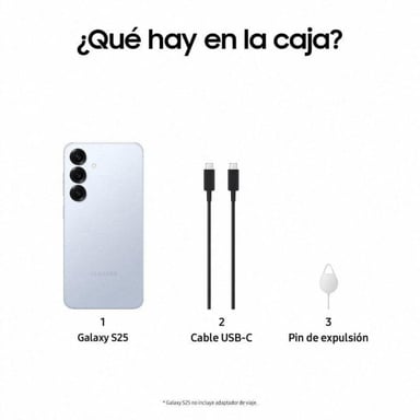 Galaxy S25 (5G) 128 Go, Bleu