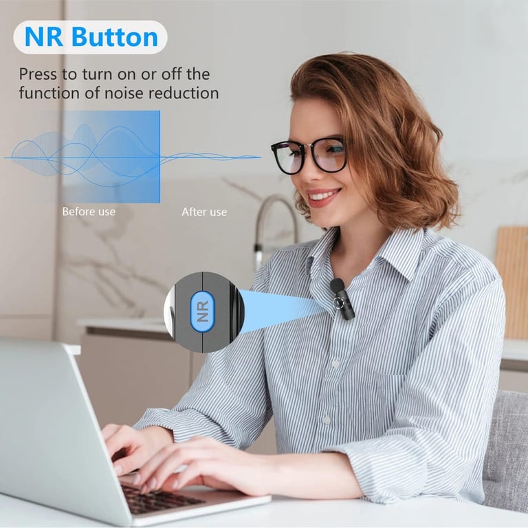 Boya V1 Micro cravate sans fil omnidirectionnel réduction de bruit. Neuf - vue 2