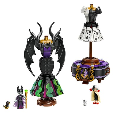 Set di abiti LEGO Disney: Maleficent e Crudelia D'Enfer (43262)