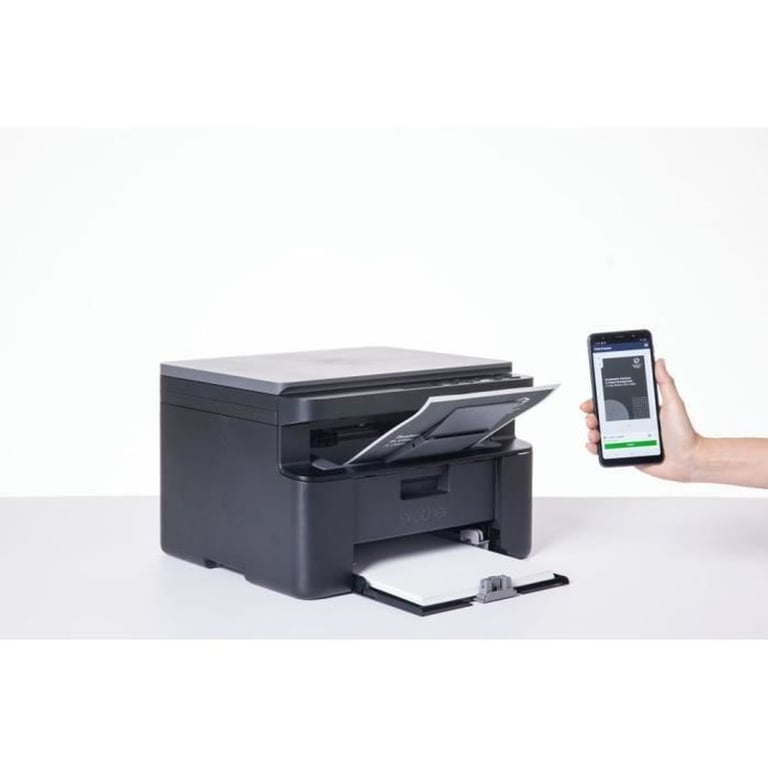 Brother DCP L1640W Imprimante laser multifonction 3 en 1 monochrome A4 compacte et facile à utiliser. Éligible au forfait EcoPro. Neuf - vue 2