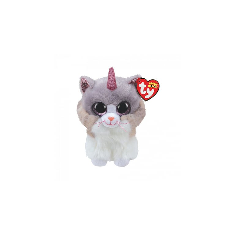 Peluche TY Beanie Boos Asher le Chat Petit Format Neuf