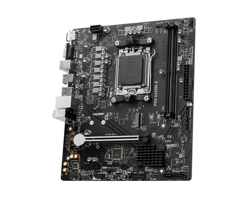 MSI PRO A620M-E carte mère AMD A620 Emplacement AM5 mini ATX
