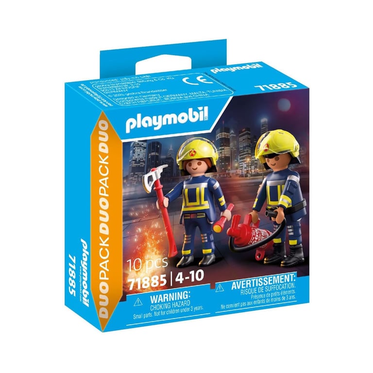 Playmobil Pompiers 71885 Pompiers Duo Pack - vue 2