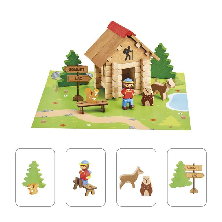 LA CABANE DE MONTAGNE 55 PIECES - vue 2