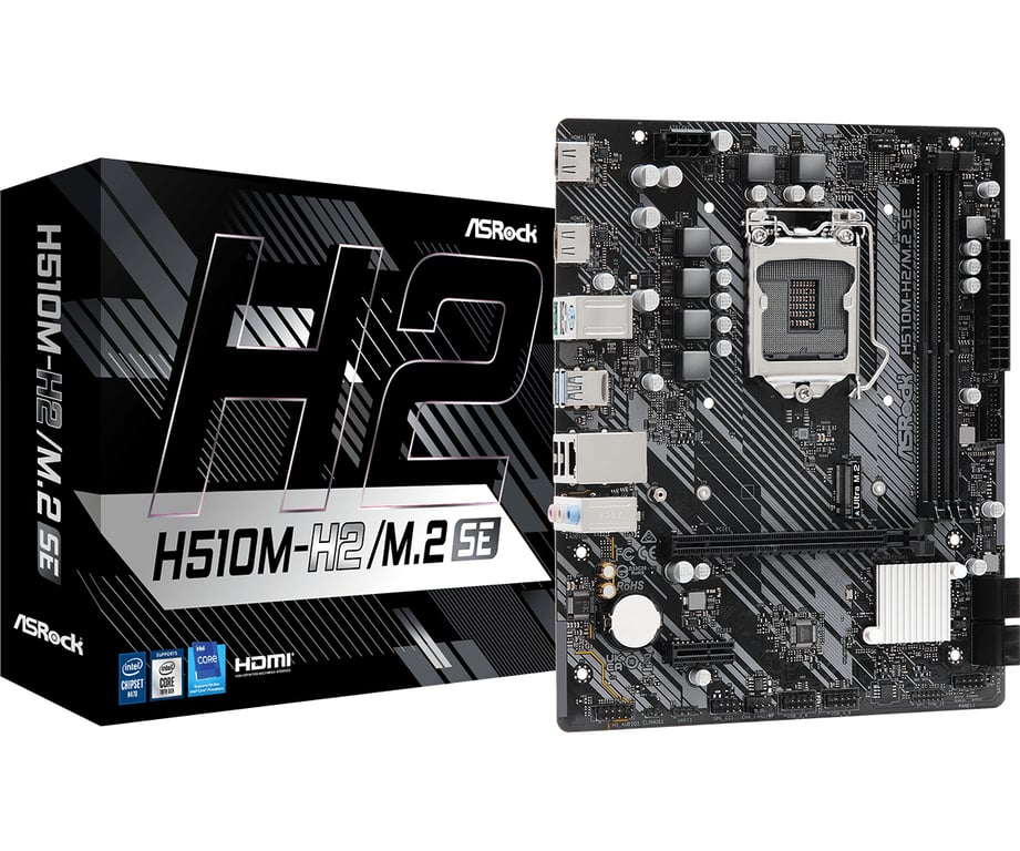 Asrock H510M H2/ .2 SE Intel H470 LGA 1200 Socket H5 micro ATX Neuf