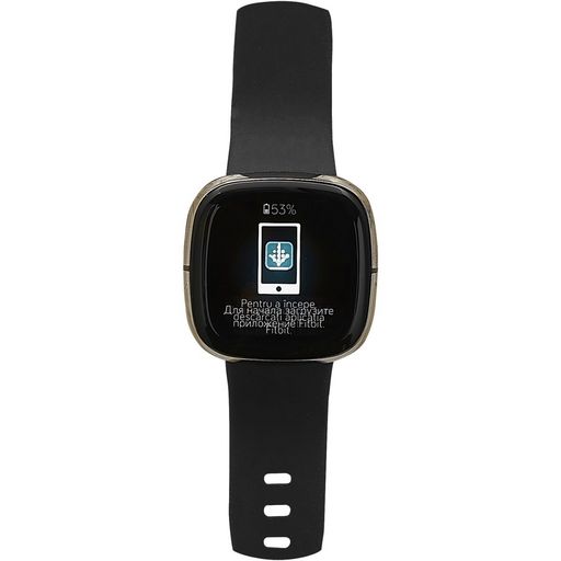Fitbit Sense Relojes conectados 40 mm Bluetooth Android iOS Aluminio Negro