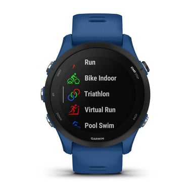 Garmin Forerunner 255 3,3 cm (1.3'') MIP 46 mm Digital 260 x 260 Pixeles Azul Wifi GPS (satélite)