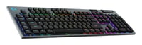 Logitech G G915 X LIGHTSPEED teclado Juego USB + RF Wireless + Bluetooth AZERTY Francés Negro
