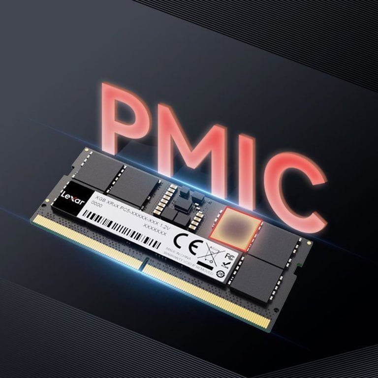 Lexar Ld5ds016g b4800gsst Module De Mémoire Ddr5 4800 Mhz Ecc - vue 5