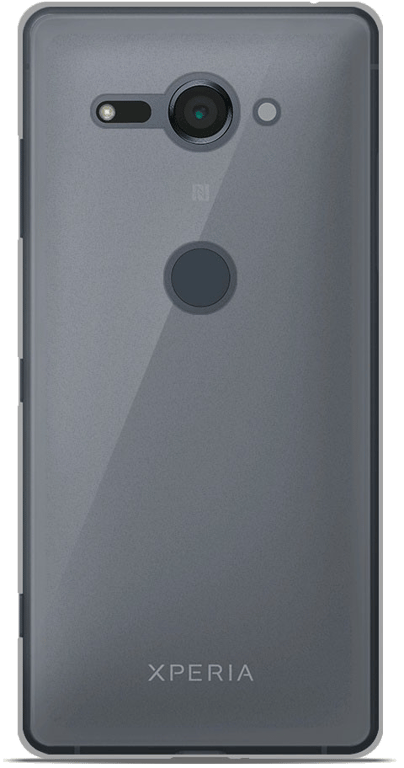 Coque silicone unie compatible Transparent Sony Xperia XZ2 Compact