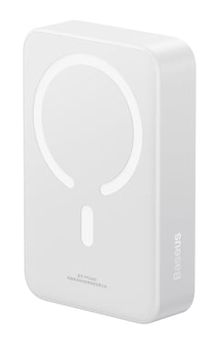 Baseus Magnetic Mini 20000 mAh Cargador inalámbrico Blanco