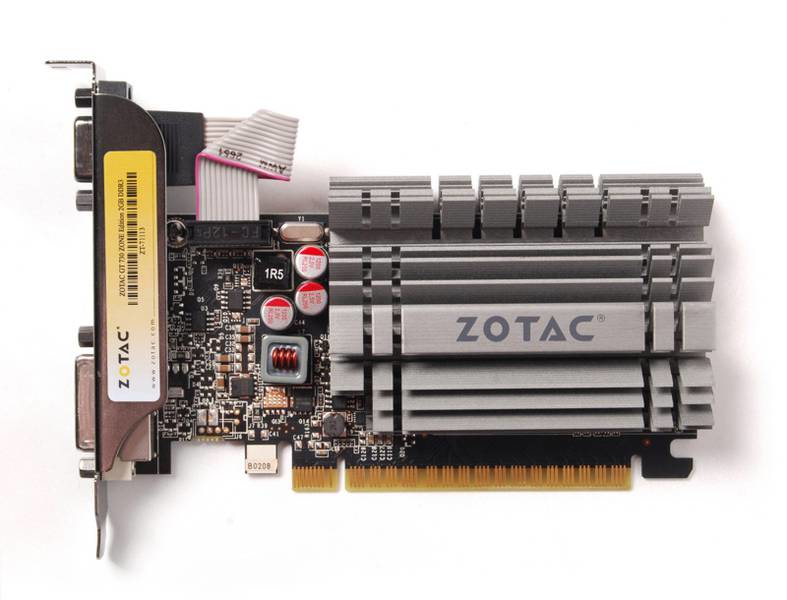 Zotac GeForce GT 730 2GB NVIDIA 2 Go GDDR3 - Neuf