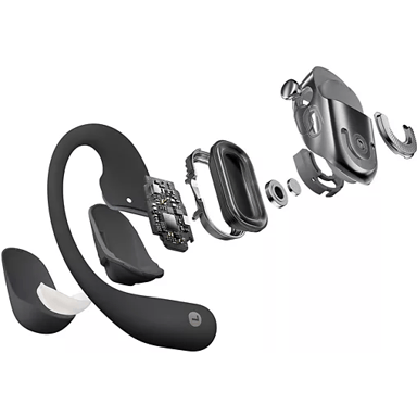 Cuffie sportive SHOKZ OpenFit 2+ Nero True Wireless con DualBoost™ e Dolby Audio