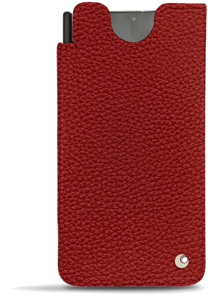 Pochette cuir Samsung Galaxy S21 Ultra - PochetteRouge