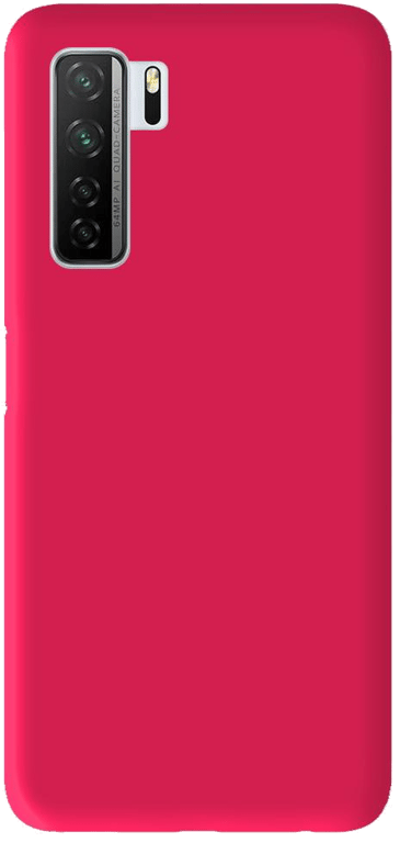 Coque silicone unie compatible Mat Rose Huawei P40 Lite 5G