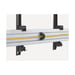 Equip 650373 soporte para televisor 139,7 cm (55'') Negro, Plata