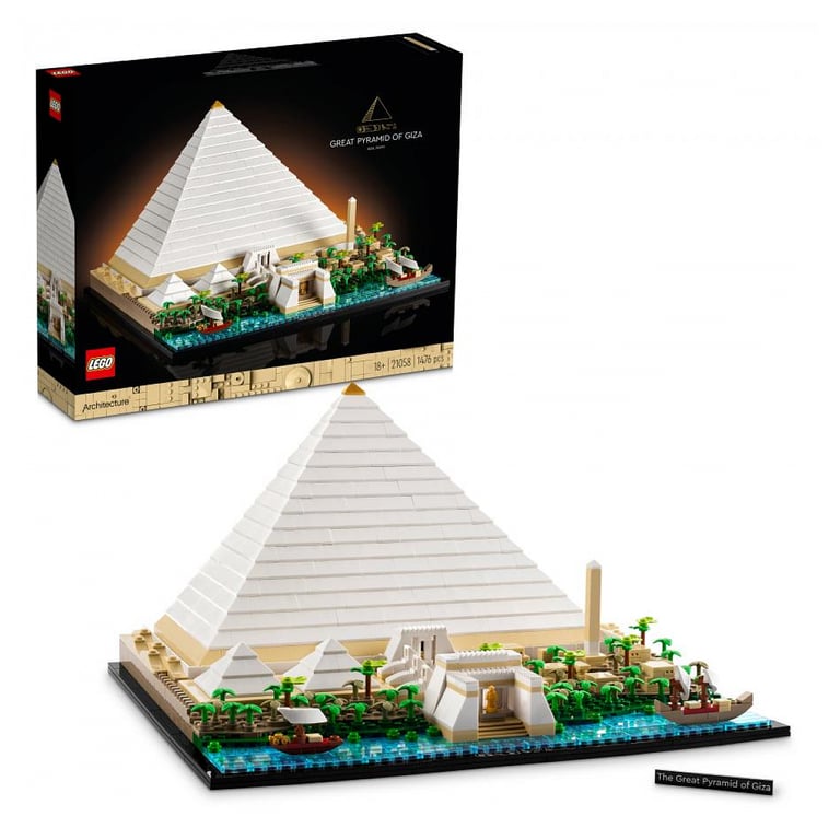 Modèle LEGO Architecture 21058 - La Grande Pyramide de Gizeh - Neuf